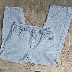 Abercrombie & Fitch 90s Relaxed Women's Sky Blue Relaxed Jeans